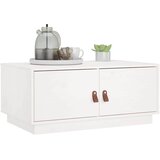  Stolić za kavu bijeli 80 x 50 x 35 cm od masivne borovine Bijela | Shoptok.si