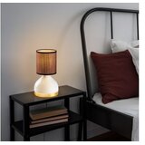 Opviq Stona lampa 8004, 17x17x33 cm, IP20, Smeđe-bijela | Eponuda.ba