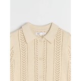 Sinsay Pletiva bluza s ovratnikom | shoptok.hr