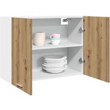 vidaXL Viseča omarica artisan hrast 80x31x60 cm inženirski les Cene
