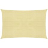 vidaXL Senčno jadro 160 g/m² bež 2x3 m HDPE, (20609926) | Shoptok.si