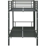 vidaXL pograd črn kovinski 90x200 cm | Shoptok.si