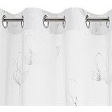 Olimp Sport Zavesa Efrem 140x245 srebrna/bela | ePonuda.com