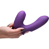 Inmi Finger-Pulse Silicone Pulsing Finger Vibrator Purple