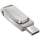 Sandisk Ultra Dual Drive Luxe USB Type-C 1TB 150MB/s USB 3.1 Gen 1, srebrn | Shoptok.si