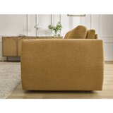 Bobochic Paris Senf žuta sofa za spavanje/sklopiva od šenila 240 cm Hugo – | shoptok.hr
