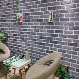In 3D zidni paneli s uzorkom crno-sivih cigli 10 kom EPS cijene