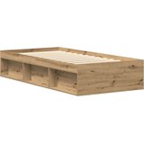vidaXL Posteljni okvir brez vzmetnice artisian hrast 90x200 cm | Shoptok.si