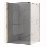 Rea Stena za prhanje Flexi Grey / Brush Gold 120 | Shoptok.si
