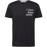 Calvin Klein Jeans Majica svijetlosiva / crna | shoptok.hr