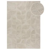 Flair Rugs Krem ručno rađen pamučan tepih 160x230 cm Ada Arch Geo –