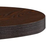 Bistro stol tamnosmeđi 40 cm MDF | shoptok.hr