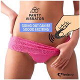 Feelztoys Panty - bežični, radio klitoralni vibrator (crni) | shoptok.hr