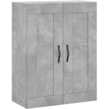  Visoka komoda siva betona 69 5x34x180 cm od konstruiranog drva | shoptok.hr