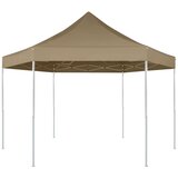  Zložljiv šotor šestkoten 3,6x3,1 m taupe 220g/m², (20703396) | Shoptok.si