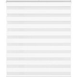 vidaXL zebra senčilo bela 130x150 cm tkanina širina 125,9cm poliester | Shoptok.si