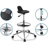 MID.YOU Pisarniški Stol Top Work 03 I Pu, Črna | Shoptok.si