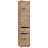 Støraa Visok/uski kupaonski ormarić u dekoru hrasta u prirodnoj boji 38x180 cm Wisla – | shoptok.hr