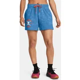 Under Armour Shorts Pjt Rck Undrgrnd Terry Shorts-BLU - Women's