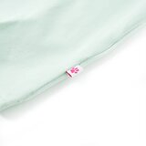  Dječja majica svijetla boja mente 128 | shoptok.hr