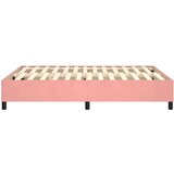  Za krevet s oprugama ružičasti 140x200 cm baršunasti | shoptok.hr