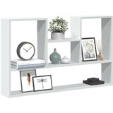 vidaXL Zidna polica bijela 99x15x60 cm od konstruiranog drva Cijene