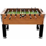  Stolni nogomet čelični 60 kg 140x74,5x87,5 cm svjetlosmeđi/crni | shoptok.hr