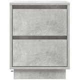  Noćni ormar s ladicama 2 pcs Betonski sivi 39 x 34,5 x 50 cm | shoptok.hr