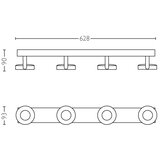Philips 53174/31/P0 - Prigušiva spot svetiljka MYLIVING CLOCKWORK 4xLED/4,5W | Eponuda.com