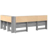  Skladišno uzglavlje Siva Sonoma 150 cm Konstruirano drvo | shoptok.hr