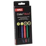 Apli Set klik kemijskih olovaka u 4 osnovne boje 20643 | shoptok.hr