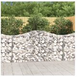  Lučne gabionske košare 6 kom 200x30x100/120cm pocinčano željezo | shoptok.hr