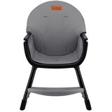 Momi stolica za hranjenje bebe Reki Grey Black, 6m+ | Eponuda.com