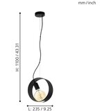 Eglo 43128 - led luster na sajli maidenhead 1xE27/4W/230V | Eponuda.com