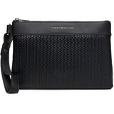 Tommy Hilfiger Torbica za okrog pasu Woven Pouch AM0AM13804 Črna Cene