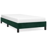  Okvir za krevet bez madraca tamnozeleni 80 x 200 cm baršunasti | shoptok.hr