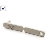 Ukal Ušne markice tag numerisane 101-200 30x10mm bele Cene