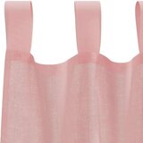 Voile zavjese s džepovima za šipke 2 kom ružičaste | shoptok.hr