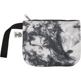 Urban Classics Accessoires Tie Dye Cosmetic Pouch Black/White Cene