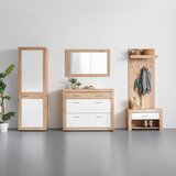 Mömax Garderobna Omara Malta, Bela, Barva Hrasta | Shoptok.si