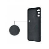 Onasi silikonski ovitek liquid ring za samsung galaxy A22 A225 lte - črn | Shoptok.si