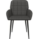 Trpezarijske stolice 2 pcs Umjetna koža Crna 57 x 50 x 85 cm | Eponuda.com