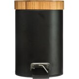 Five kanta za smeće natureo 3L na pedalu 17X255CM metal/bambus crna | Eponuda.com