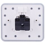 solight 5B322W - Spoljašnja ugradna podna utičnica IP55, bela, pravougaona | Eponuda.com