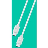 Cellular Line ploos usb-c - usb-c, 1m, bel kabel, (21742203) Cene