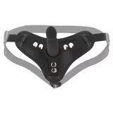 Taboom Strap-On Harness with Dong Black S