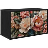  ormar za montažu na zid BORNE 69 x 33 x 40 cm Crni hrast | shoptok.hr