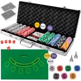 Malatec set za poker s 500 žetona u kovčegu | shoptok.hr