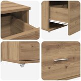  Ormar s ladicama s kotačem Umjetnički hrast 55 x 45 x 31 cm | shoptok.hr