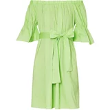 Liu Jo Obleka neonsko zelena